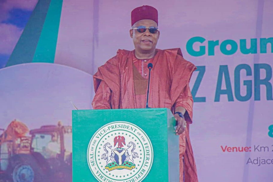Vice President SAPZ Kaduna Ground Breaking