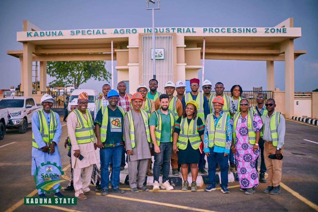 SAPZ Kaduna Team with IDEV